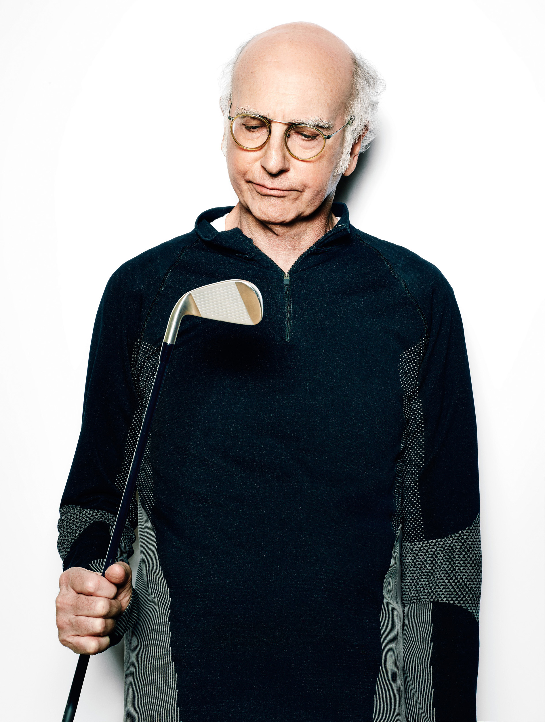 larry david with hair