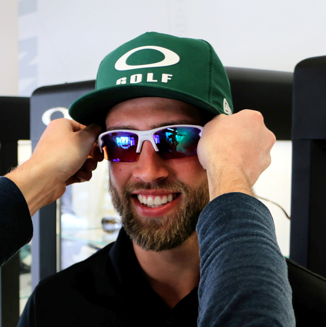 Ideal sunglasses for golfers -- including golfers who need glasses, This  is the Loop