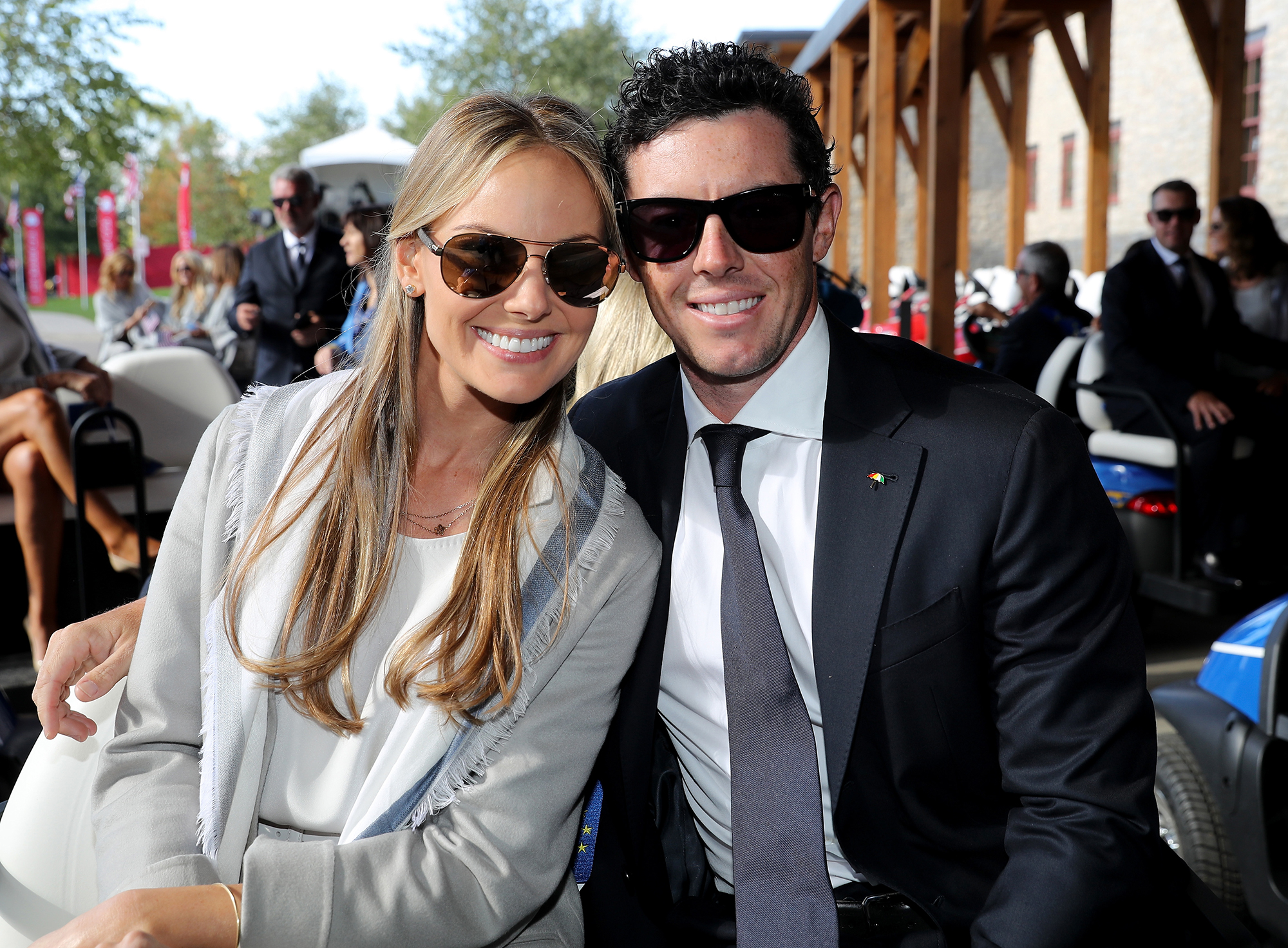 57ee3f325d260e5507869f6c Erica Stoll Rory McIlroy 2016 Ryder Cup Opening Ceremony 