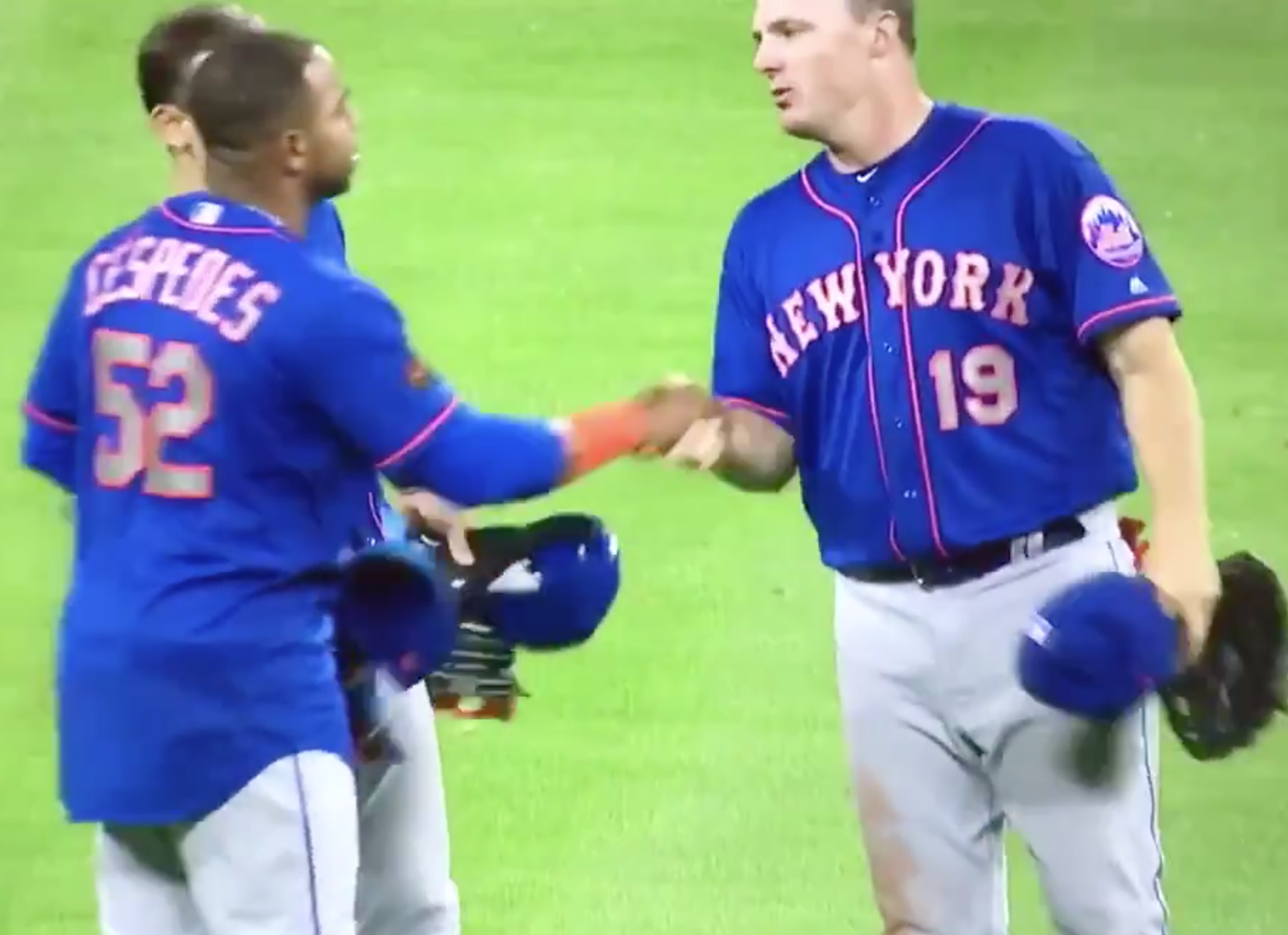 The Mets debuted the salt and pepper, their celebration for 2018