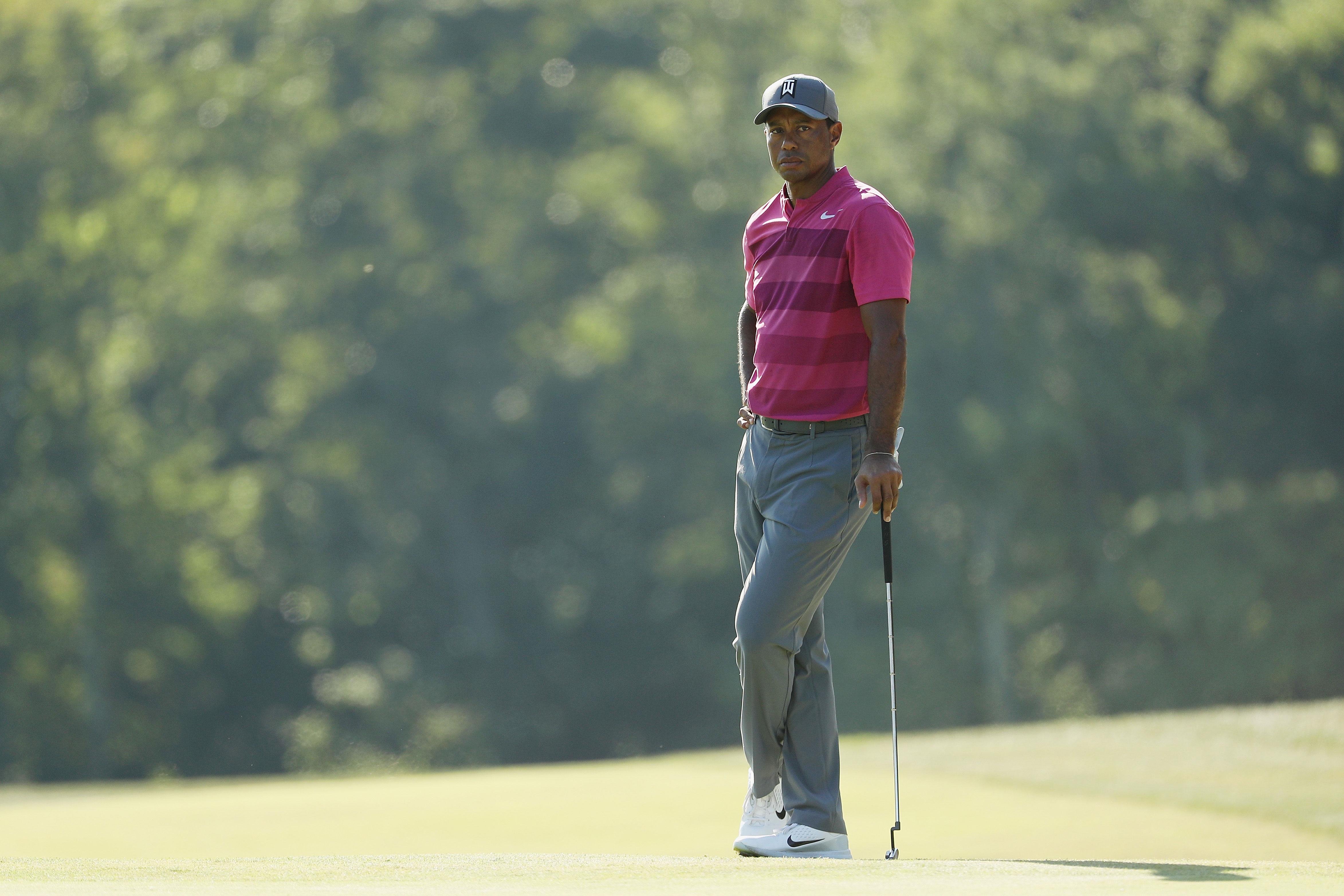 Tiger Woods A Year Removed From A Medical Milestone Celebrates With A Bogey Free 66 At Tpc Boston Golf News And Tour Information Golf Digest