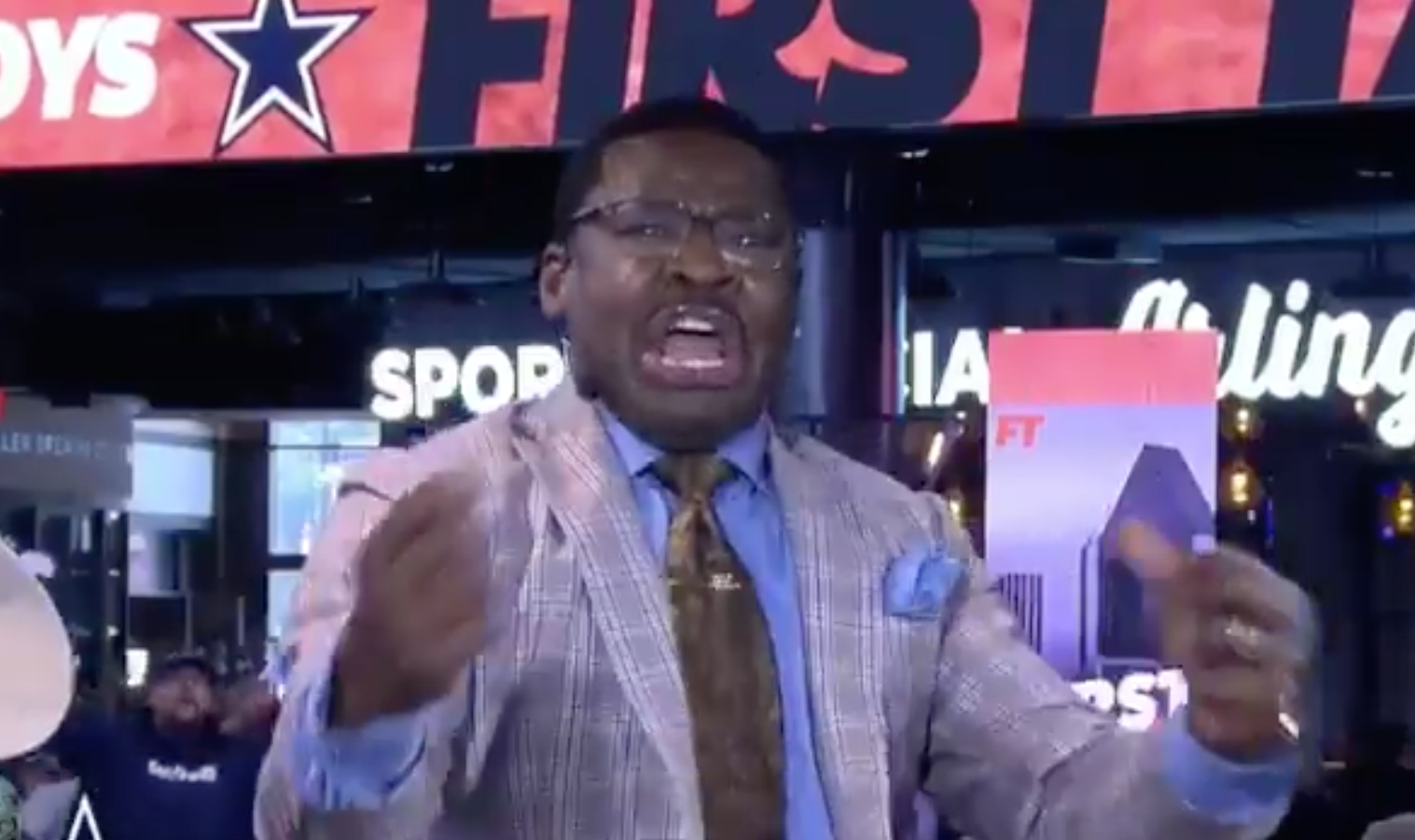 An anatomy of Michael Irvin's 'First Take' meltdown, This is the Loop