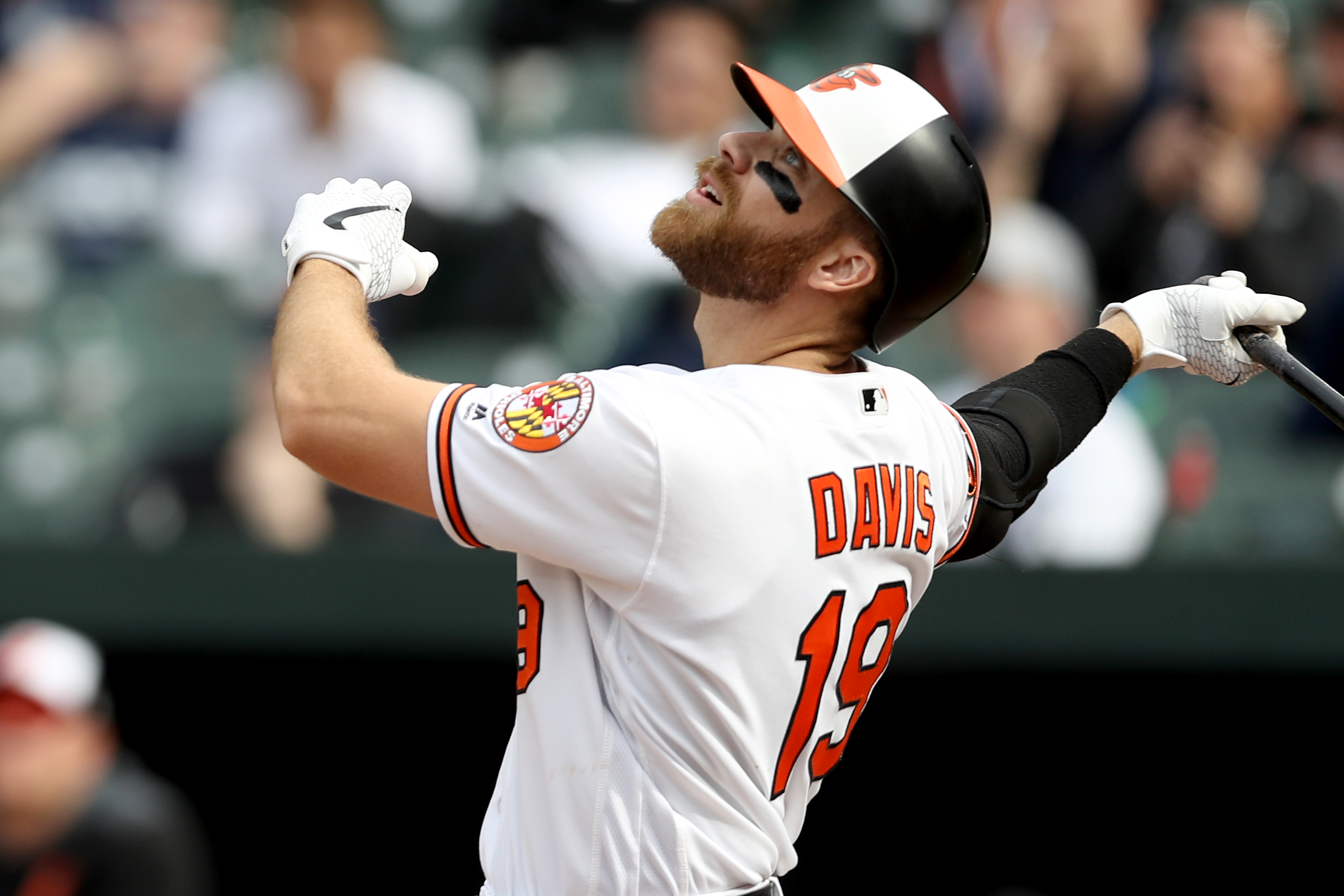 Orioles first baseman Chris Davis out for rest of season