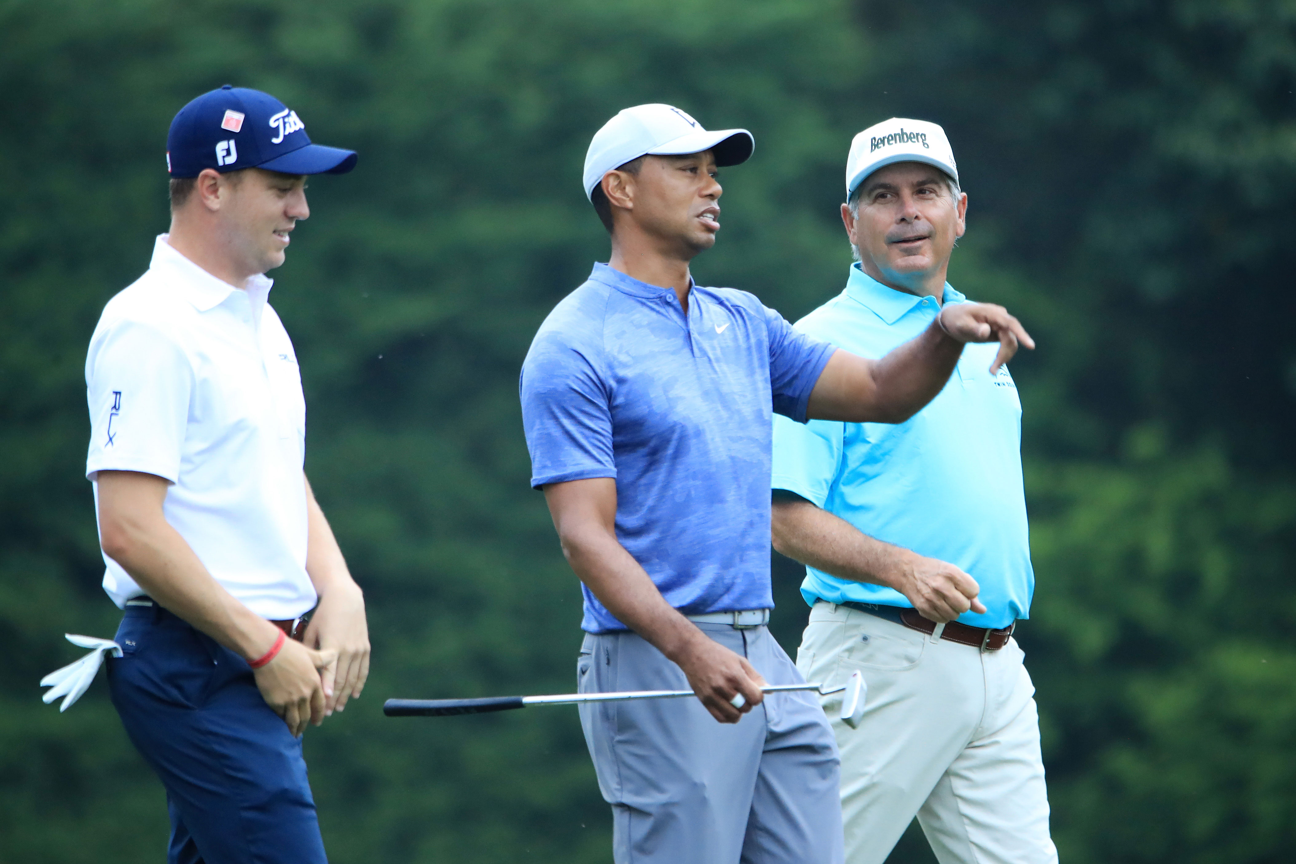 Masters 2019 Justin Thomas Played A Monday Practice Round With Tiger And Freddie And Loved It Except For One Small Thing Golf News And Tour Information Golf Digest