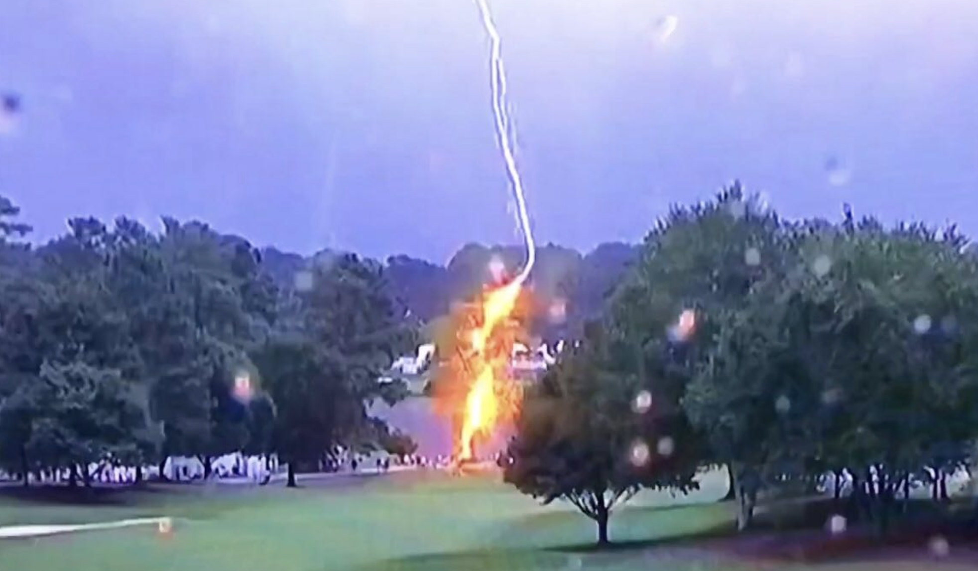 Fans injured in lightning strike at Tour Championship | Golf News and Tour  Information | Golf Digest