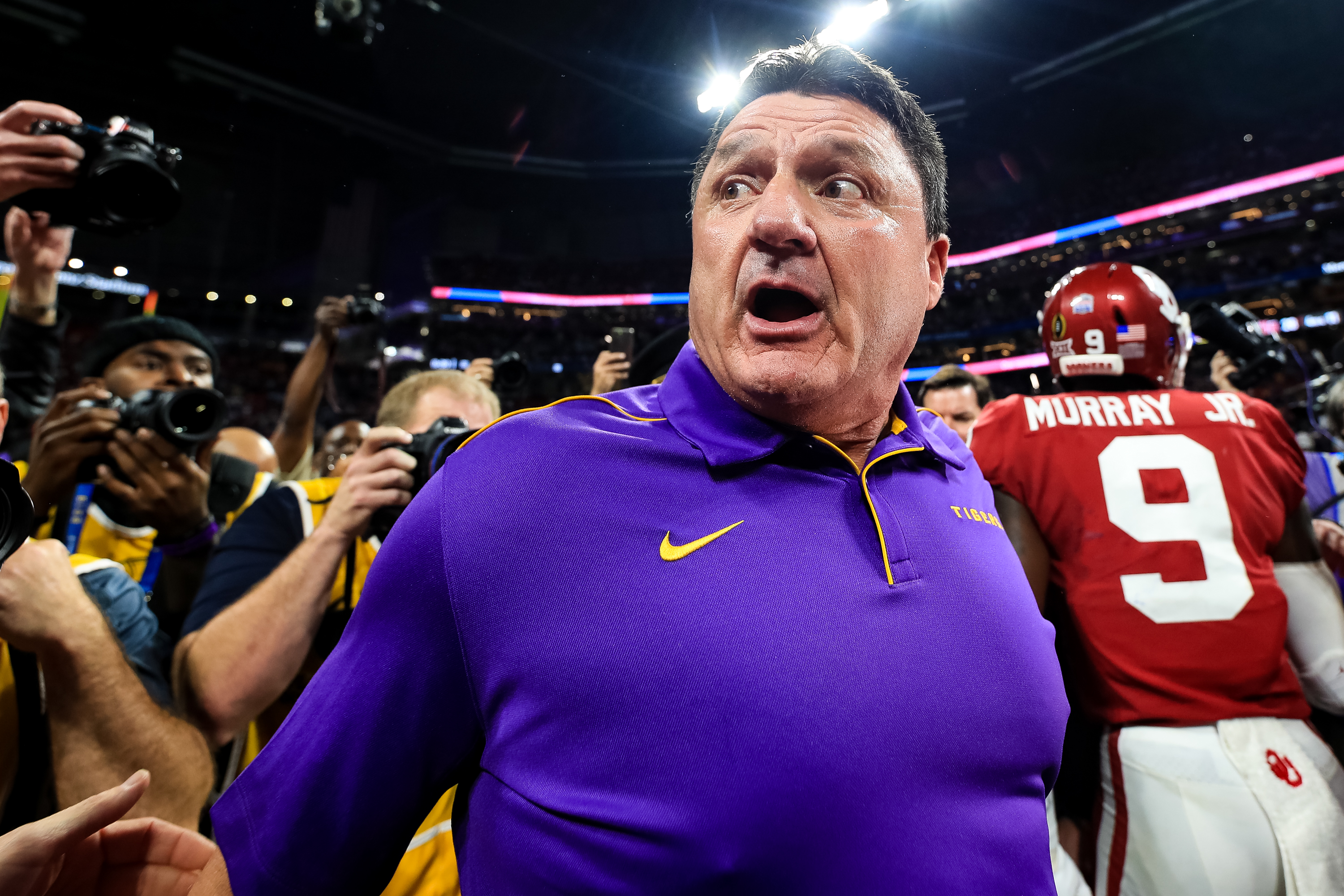 ed orgeron young rock