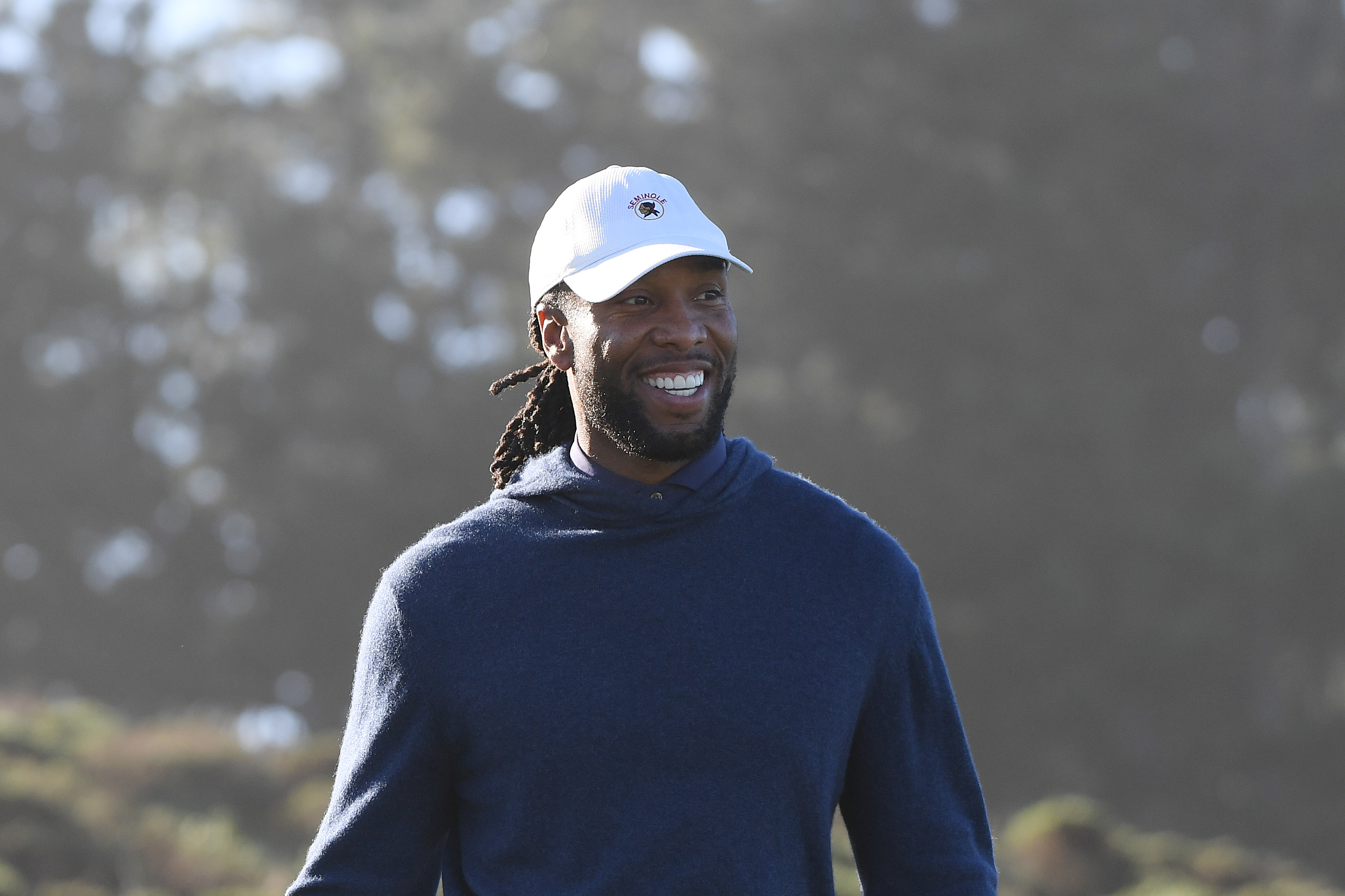 Call the handicap police! Larry Fitzgerald once again leads at Pebble Beach  (UPDATE: He won again), This is the Loop