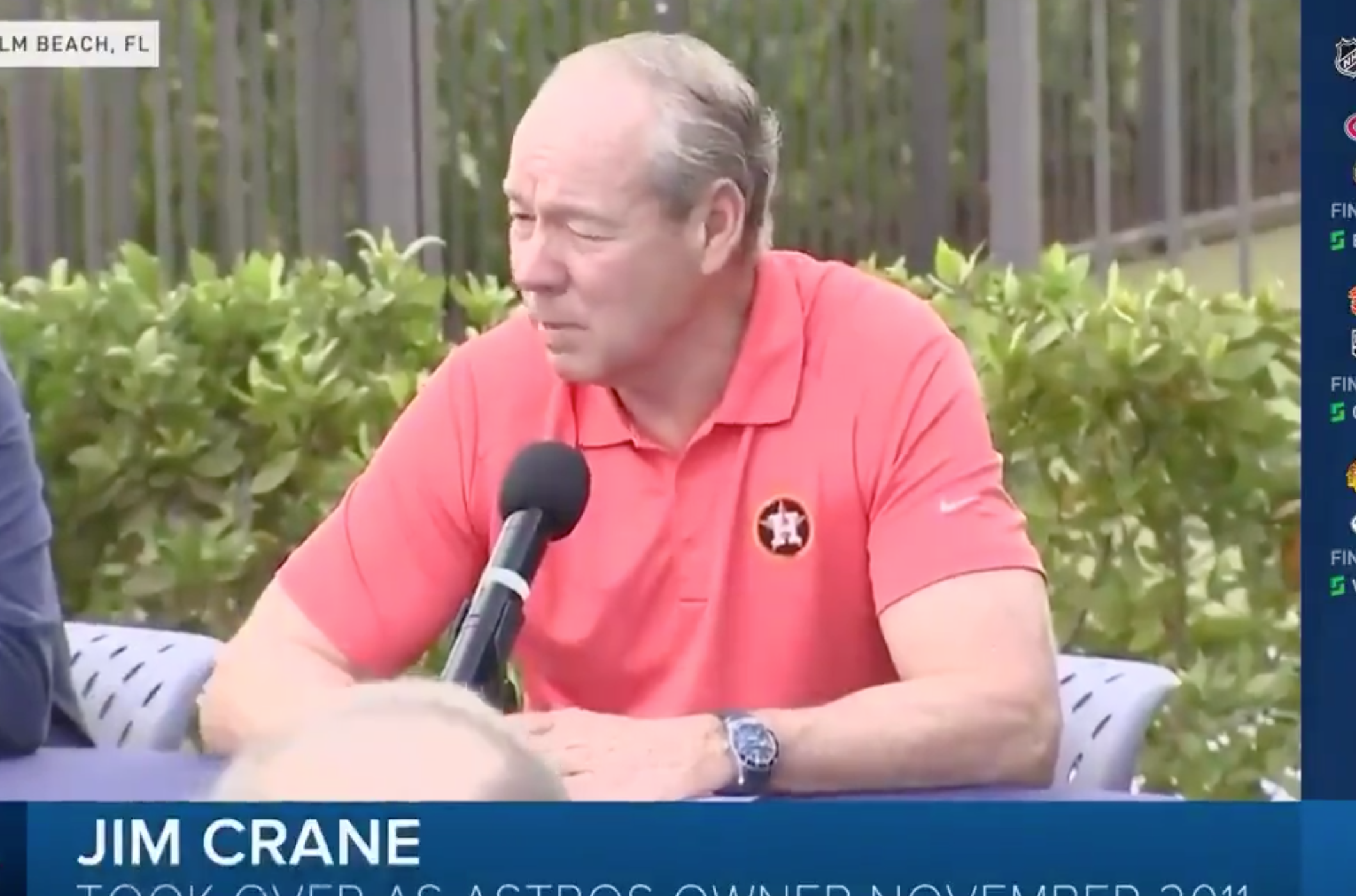 Jim Crane is Bullish on the Astros' Championship Chances, Thanks Fans For  Paying the Bills