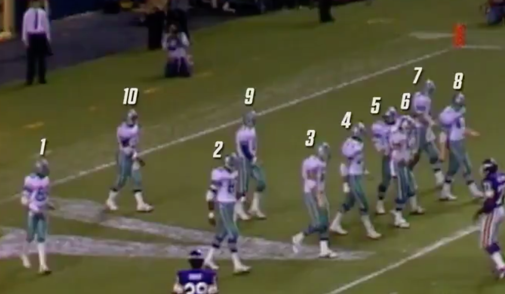 I was today years old when I learned the Cowboys had 10 men on the field  for Tony Dorsett's 99-yard TD run, This is the Loop