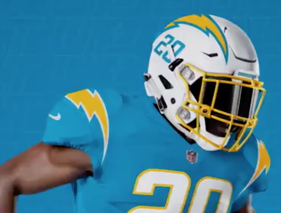 Leave it to the Chargers to be the only NFL team to crush its uniform  reveal, This is the Loop