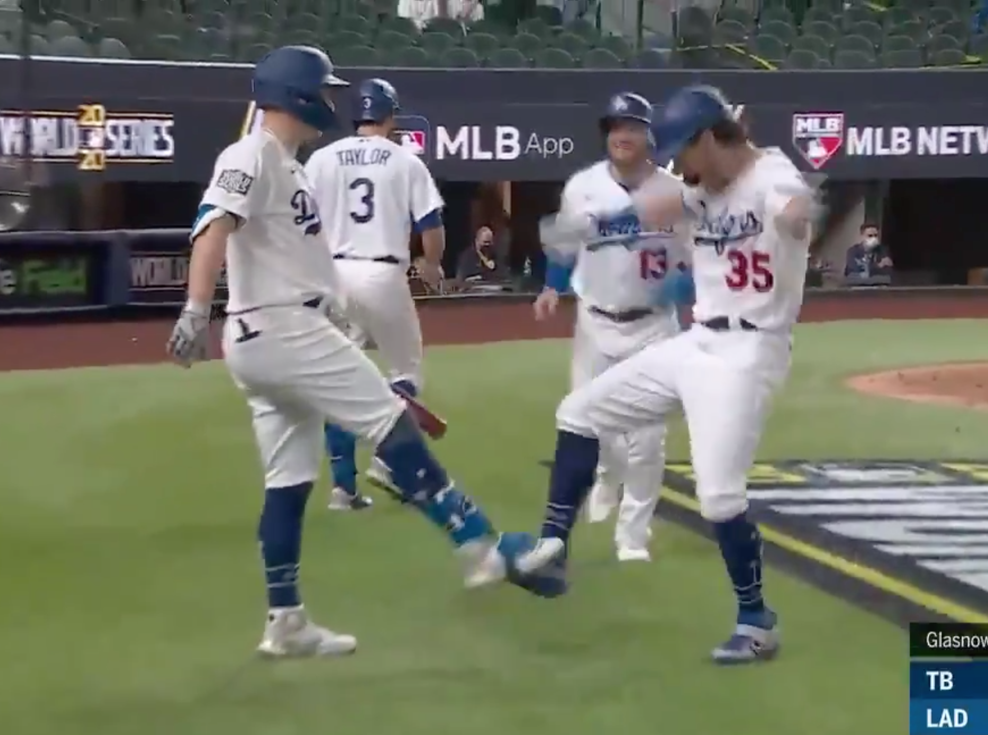 Dodgers – Rays: Cody Bellinger found safe way to celebrate home runs