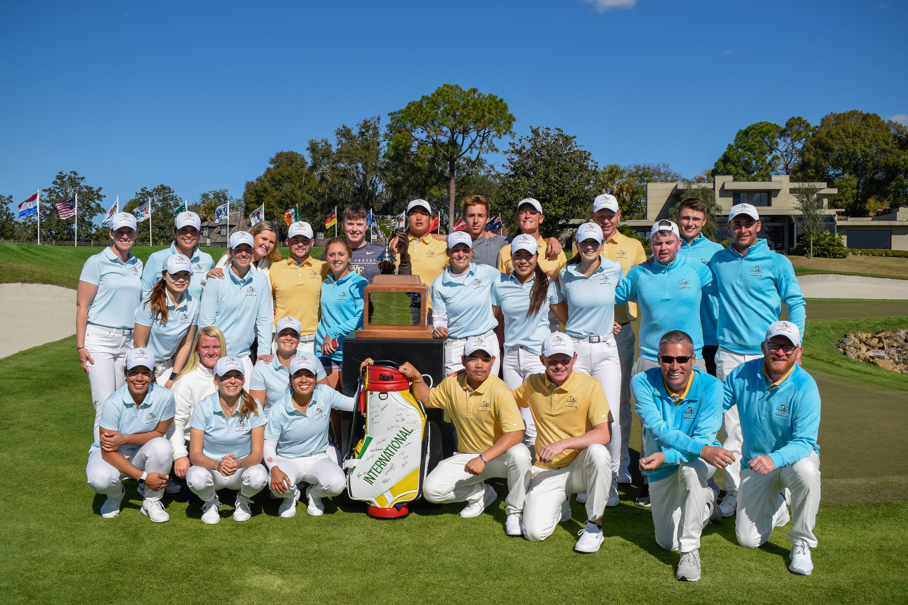 the (lopsided) score, the best part of the Arnold Palmer Cup was
