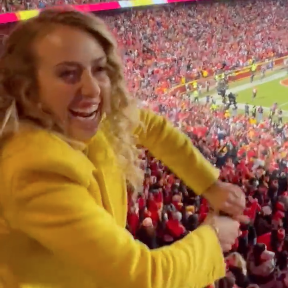 Patrick Mahomes' Wife Brittany Mathews Pops in Neon Green