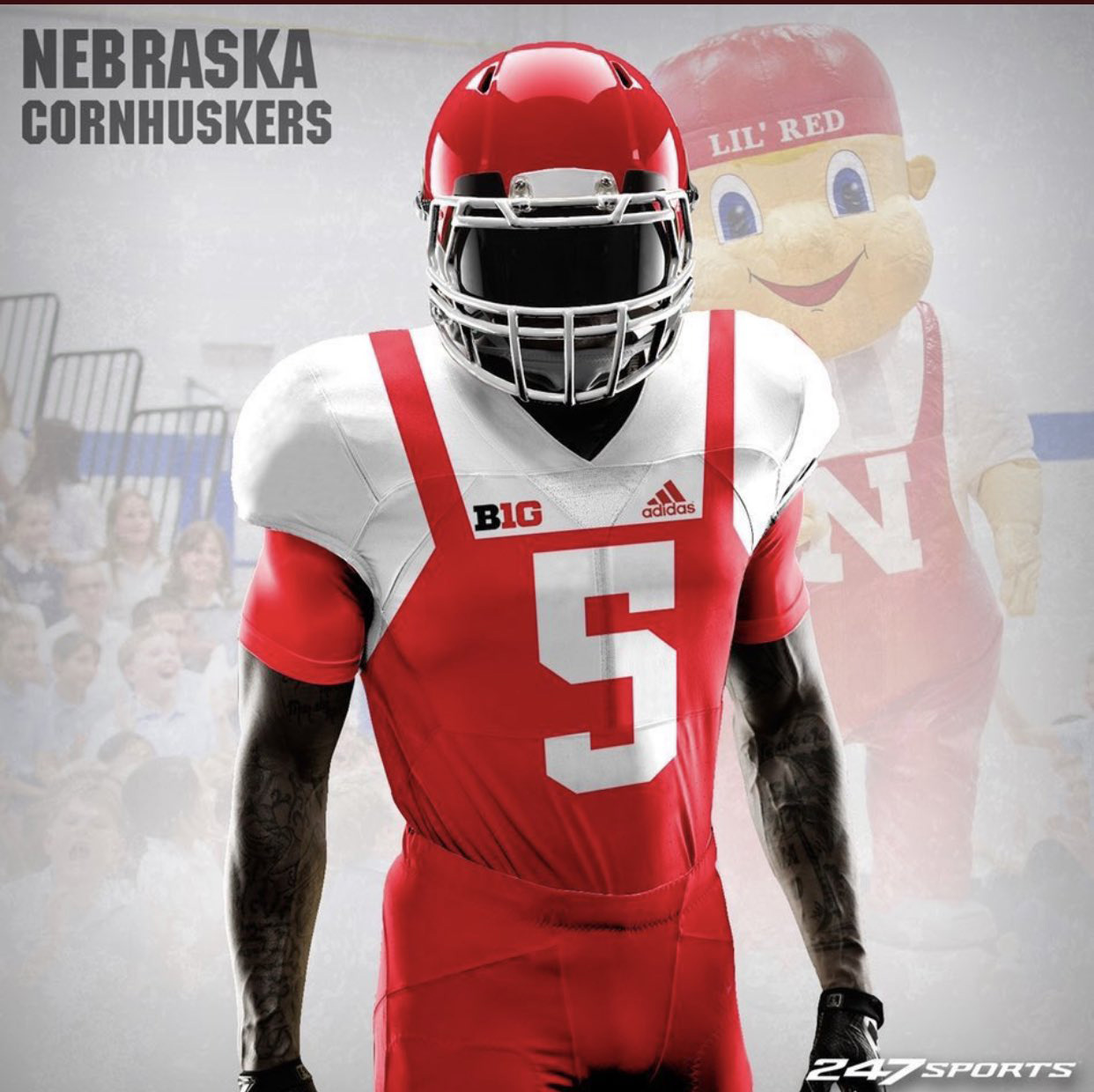 Black-belt Twitter troll tricks half of college football into believing  Nebraska's “Lil' Red” alternate uniforms are real, This is the Loop