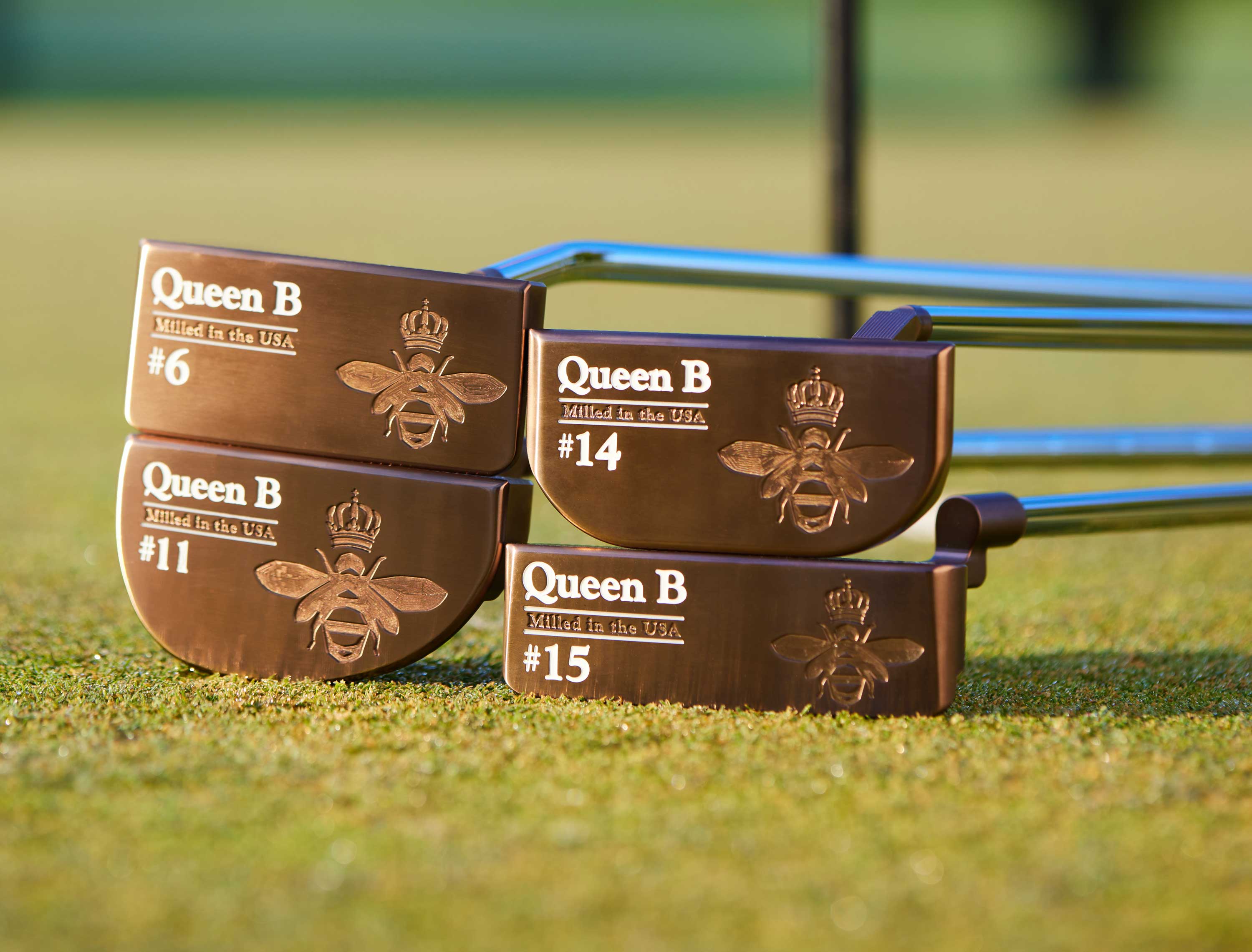 Each Queen B Series head is one-piece milled from 303 Stainless