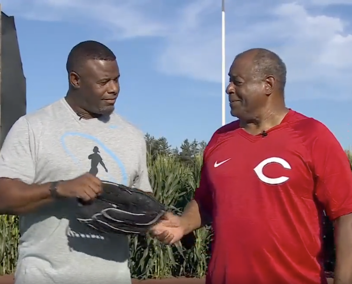 Field of Dreams game gets emotional recreation from Ken Griffey Jr. and Sr.