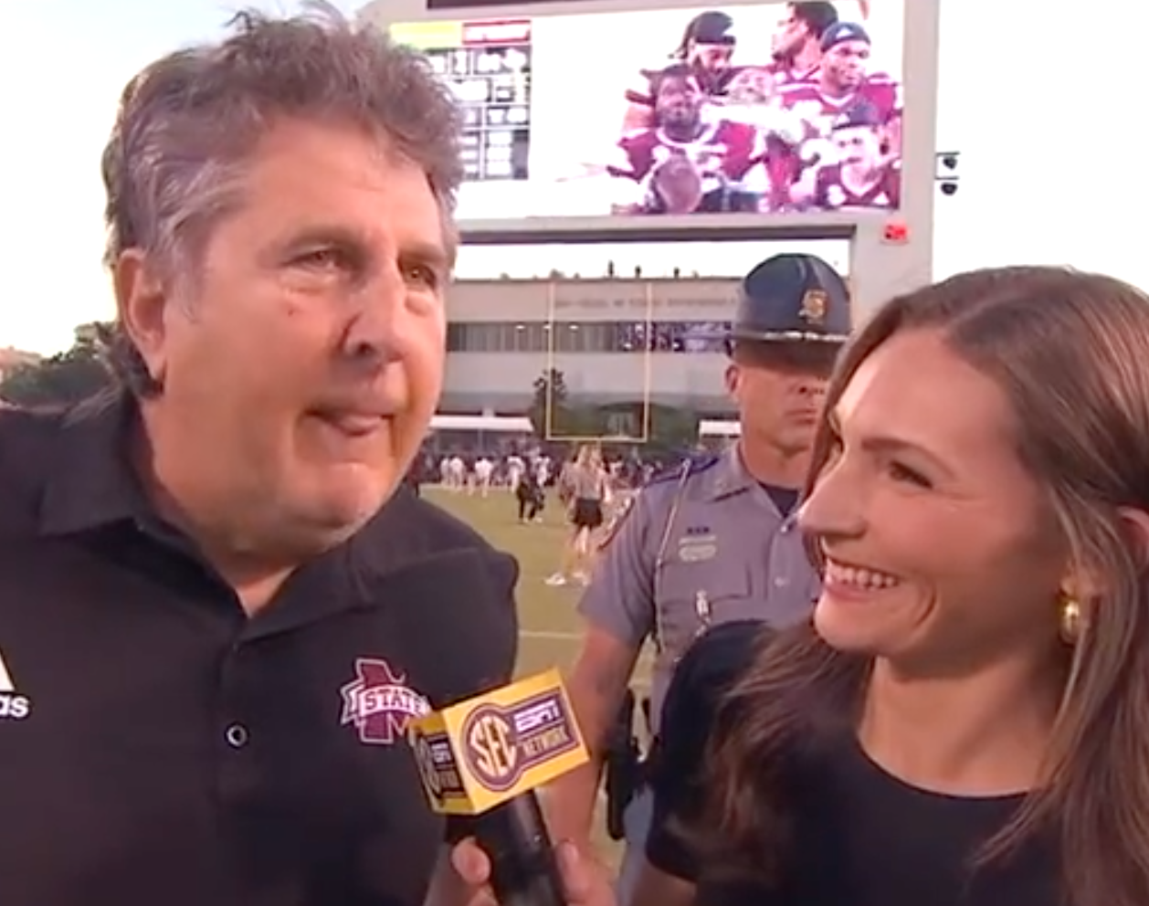 Of course Mike Leach pulled his new kicker out of the stands