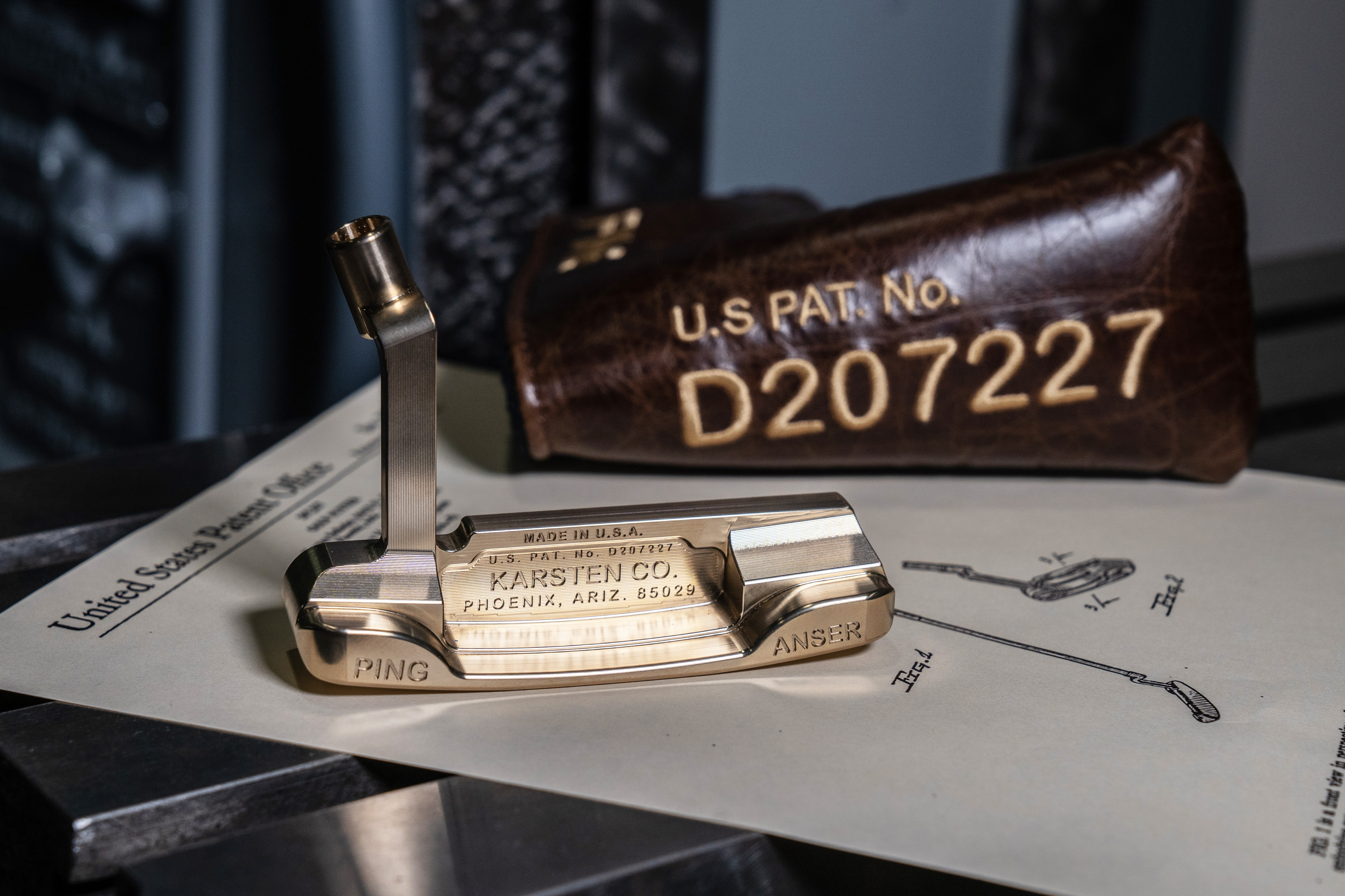 Ping releases Anser Patent 55 commemorative putters based on