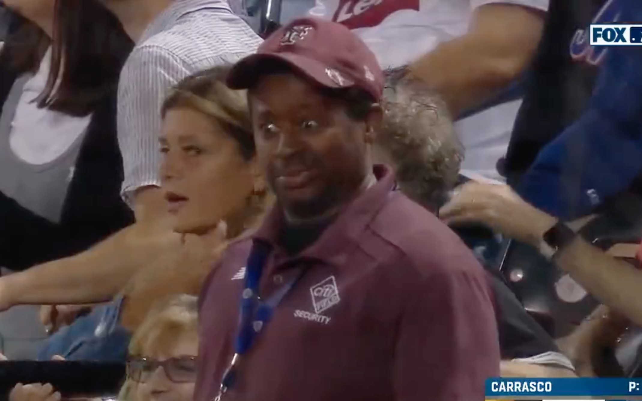 Oneil Cruz accidentally launches bat deep into stands