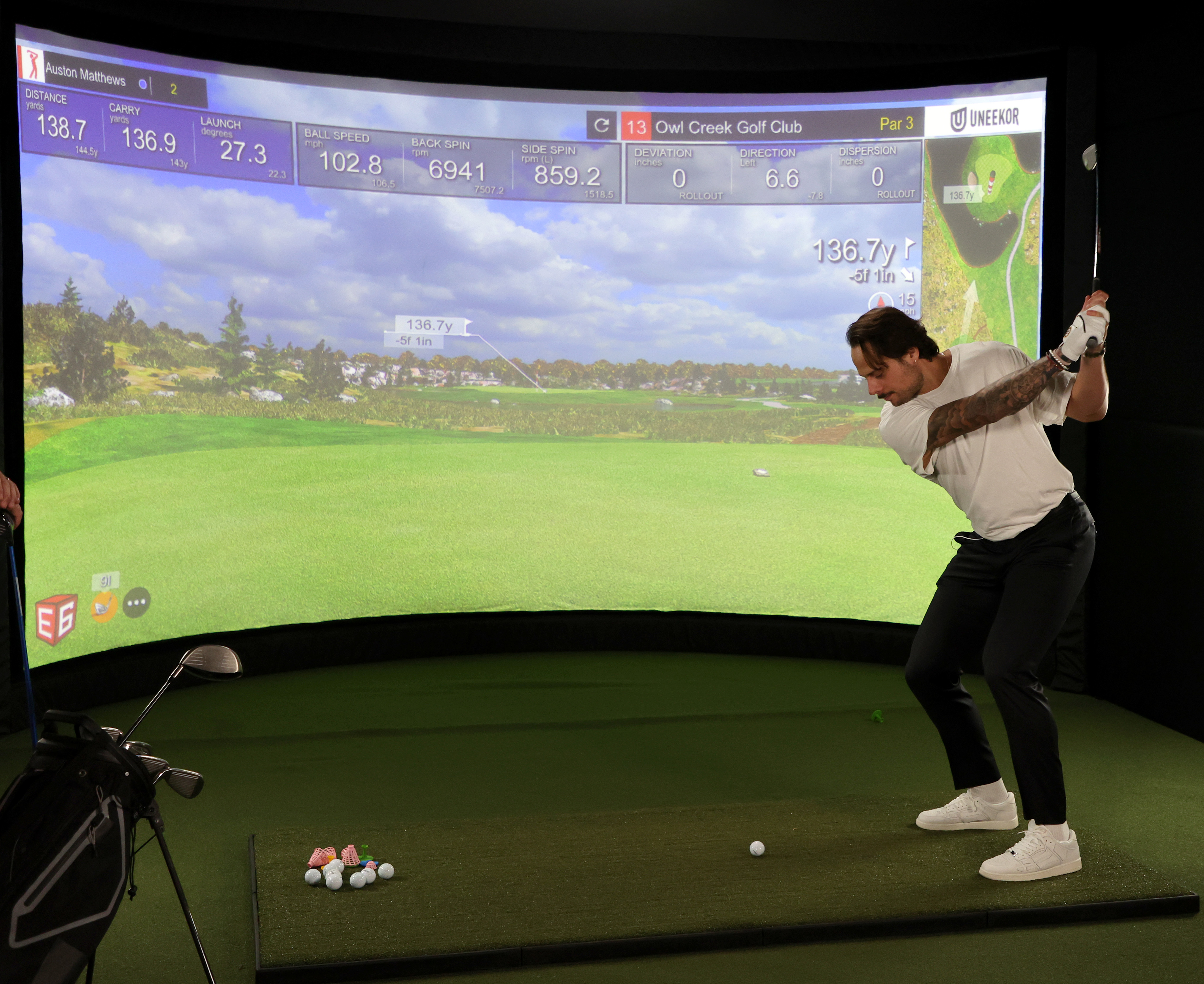 Sports Simulator  Playing All Major Sports Indoors