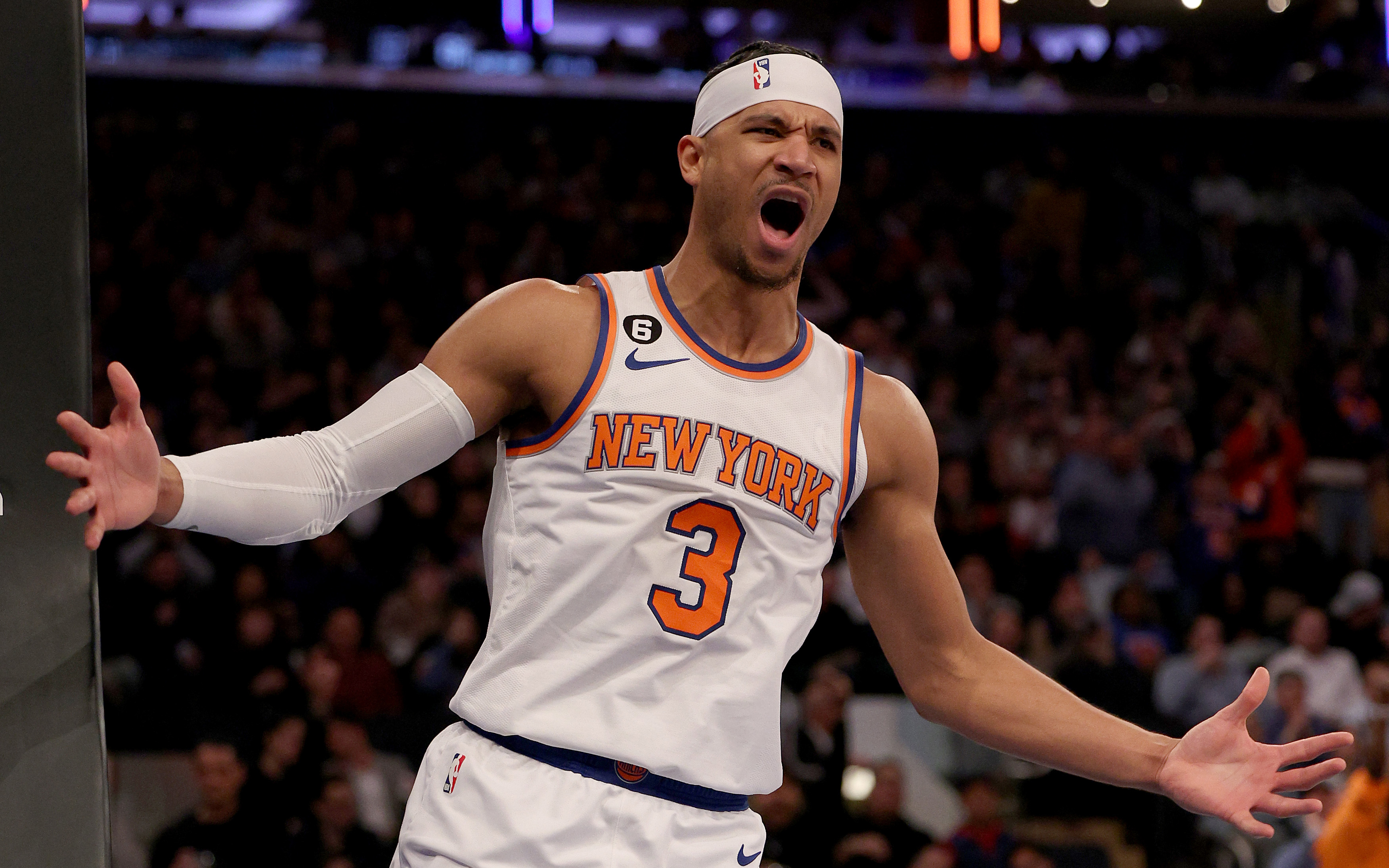 Josh Hart has been a Knick for 10 seconds and he's already shouting “this  is our f—cking city!” at the Nets | This is the Loop | GolfDigest.com