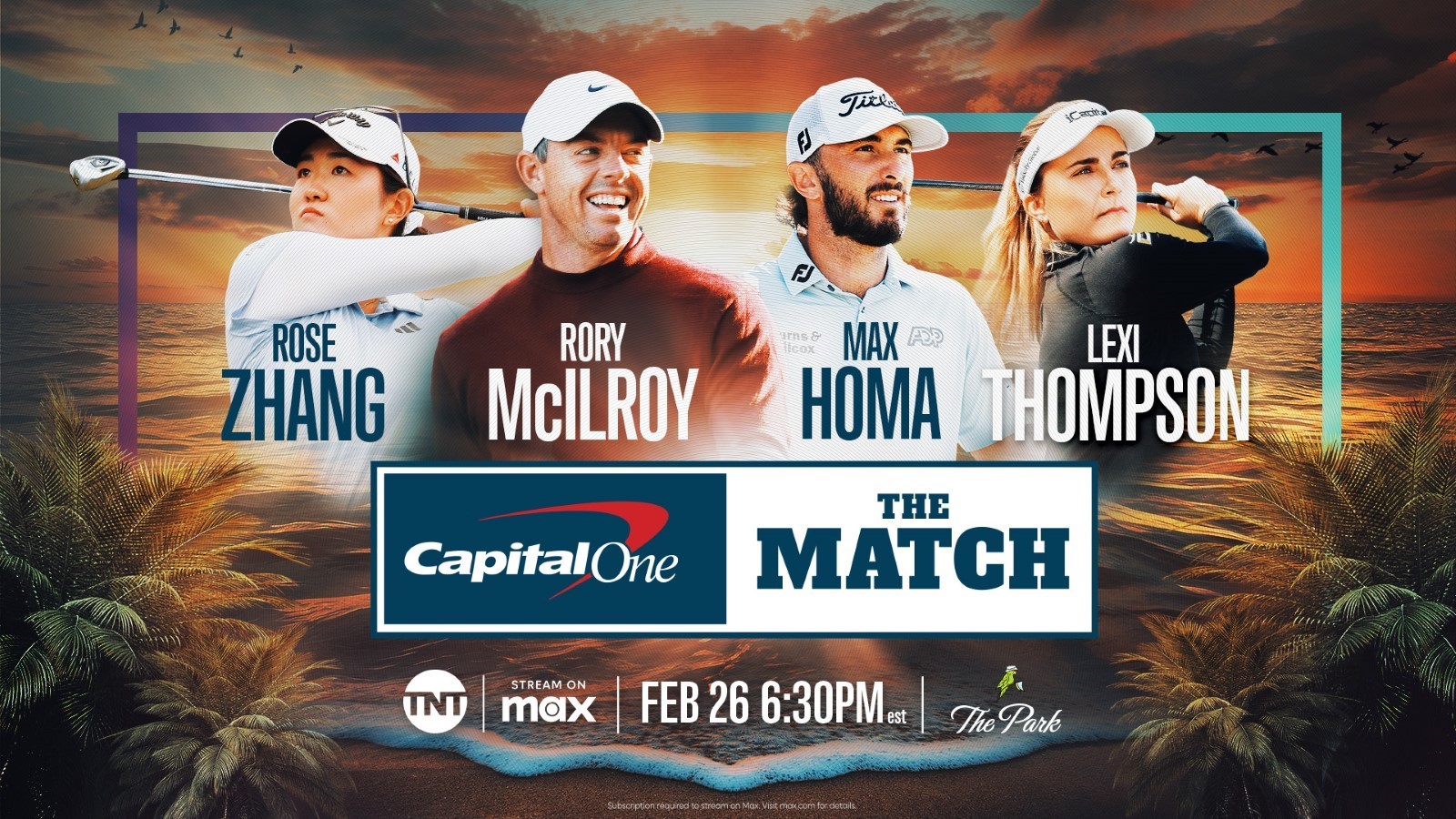 Rose Zhang, Lexi Thompson to star alongside Rory McIlroy and Max Homa