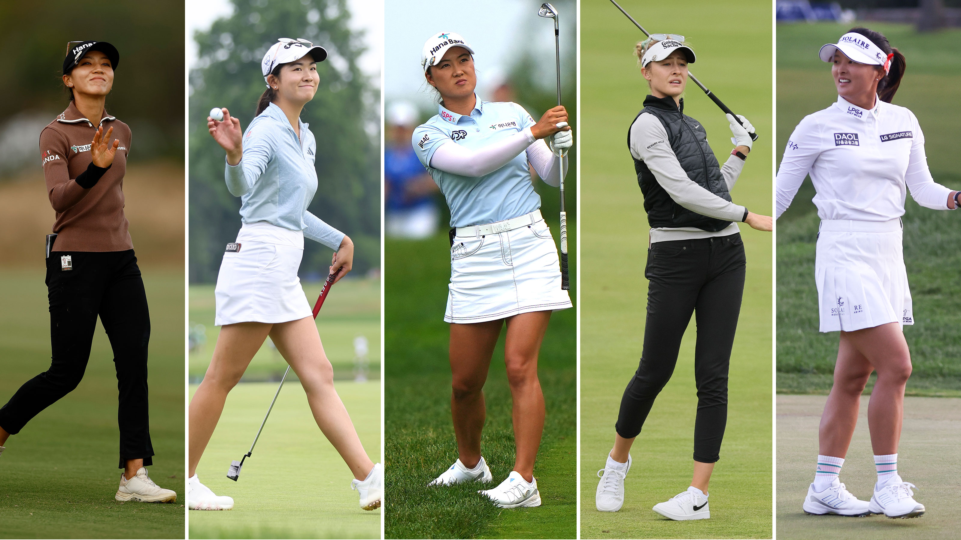 The top 25 players competing at the 2023 U.S. Women's Open, ranked