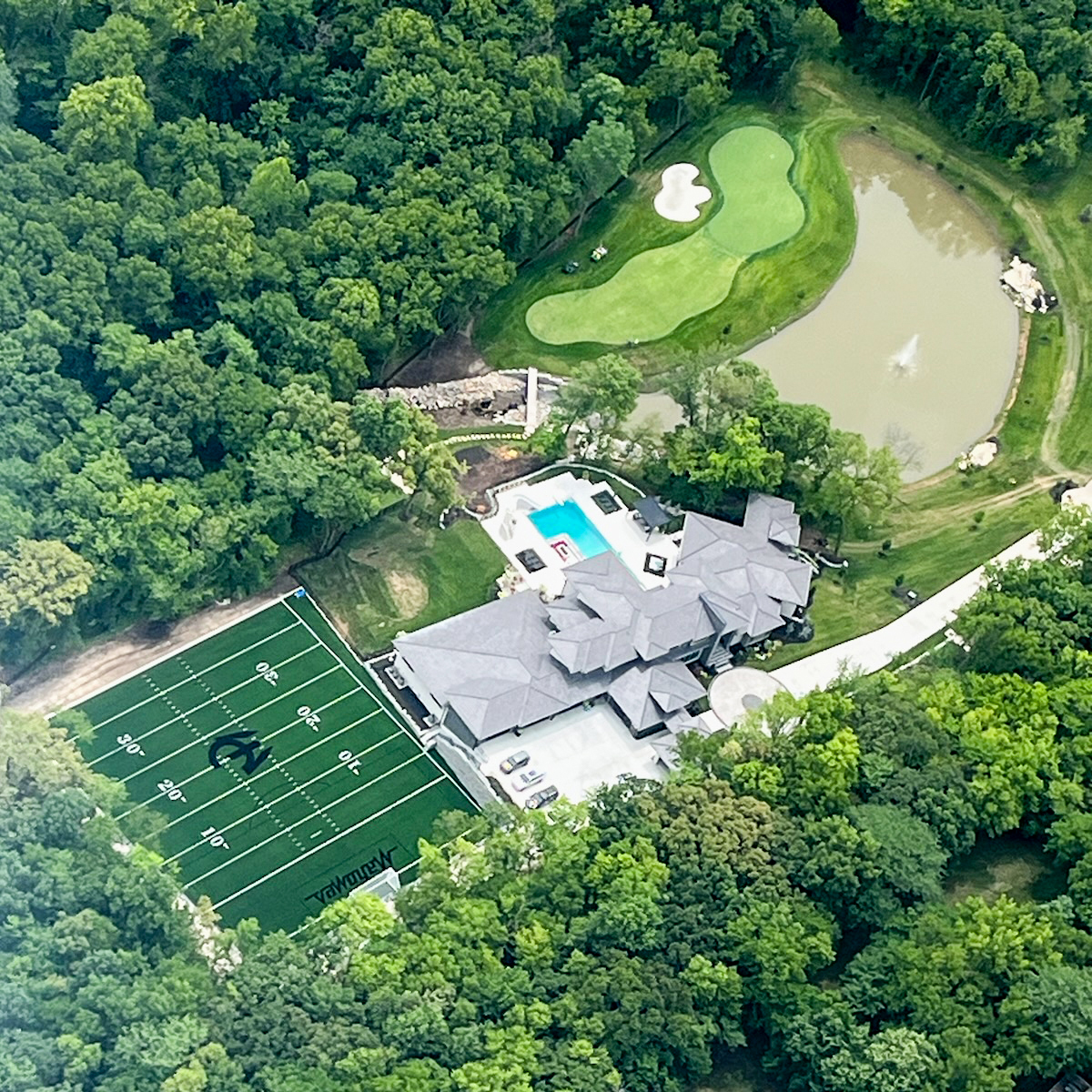 Patrick Mahomes completes construction of dream home with backyard