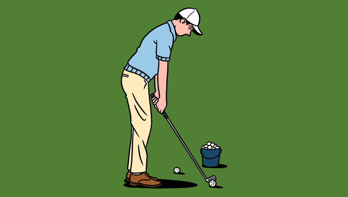 Can eyes-closed putting work for an average golfer? We put it to